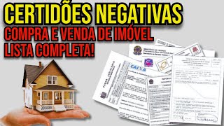 COMO TIRAR TODAS CERTIDÕES NEGATIVAS DO IMÓVEL PELA INTERNET [upl. by Adanama32]