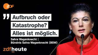 Wagenknechts Traum von der Volkspartei  Kulturzeit [upl. by Calabresi]