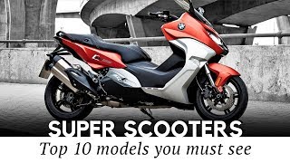 Top 10 Super Scooters with Largest Displacement Engines for Maximum Speed [upl. by Baras]