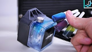 Customizable Water Dye AIO Liquid Cooler  Reeven Naia [upl. by Ehrsam297]