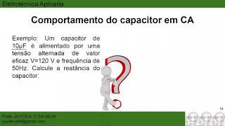 Eletrotécnica Aplicada  A01 parte 2 [upl. by Bisset27]