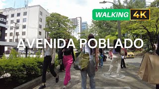 4K Medellín Avenida el Poblado Recorrido pov 🇨🇴 Sin Destino [upl. by Ehtiaf]