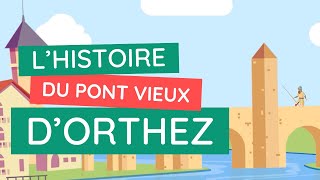 Le Pont Vieux dOrthez  histoire révélée du Moyen Âge à nos jours [upl. by Tavia]