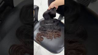 Body wave brown tips hair extensions [upl. by Anrol]