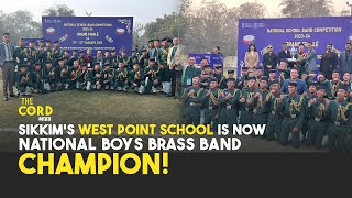 Pride of Sikkim  National Boys Brass Band Champion  Sikkims West Point Senior Secondary School [upl. by Arianie345]