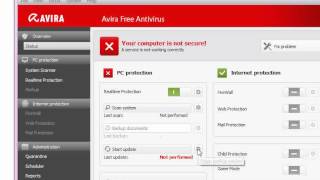 การติดตั้งและใช้งาน Avira Free Antivirus 2012 [upl. by Reiter]