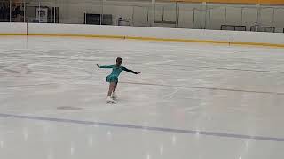 Layla  Aspire 2 Nashville Figure Skating Competition April 20 2024 [upl. by Ynnek]