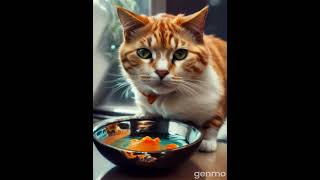 Cat and the goldfish bowl cat catlover cats catvideos catshorts catlovers catvideo [upl. by Nnayecats]