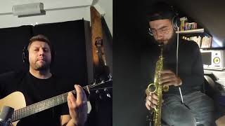 Roxanne  The Police saxophone cover by Rafał Jędruch guitar Krzysztof Gumienny [upl. by Meehar]