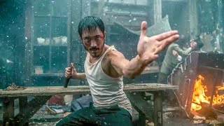 Best Nunchaku Fighting Scene Warrior Based on Bruce lee Writing [upl. by Ailedo]