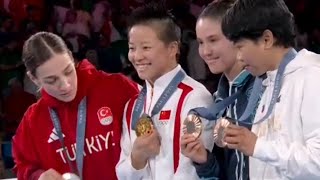 🔴Olympics2024🥇🇨🇳WU YU VS 🥈🇹🇷BUSE NAZ CAKIROGLU 51KG FLYWEIGHT FINALS MEDAL MATCH China Turkey [upl. by Assiralk582]