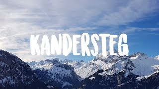 KANDERSTEG CINEMATIC SKI HOLIDAYS  only filmed with GalaxyS8 [upl. by Leanahtan409]