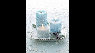 Новогодний декор Новогодние свечи New Years decor New Years candles [upl. by Esiouqrut479]