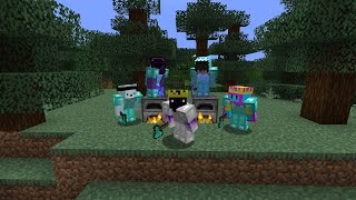 Minecraft Speedrunner VS 4 Hunters [upl. by Curtice]