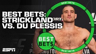 BEST BETS for UFC 297 Sean Stickland vs Dricus Du Plessis  Best Bets [upl. by Sinnylg]