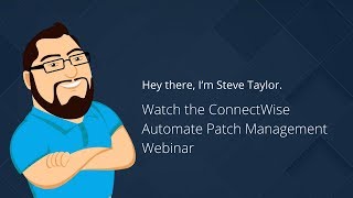 Best Practice Patch Management in CW Automate with Brian Kelly [upl. by Tarton]