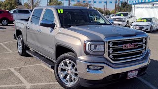 2017 GMC Sierra 1500 SLT Crew Cab Modesto Tracy Turlock Los Banos Merced [upl. by Ecirtnahs]