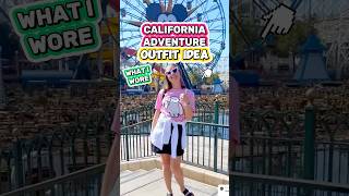 California Adventure Outfit Idea 🤩🎒 What I Wore to Disney [upl. by Haikezeh]