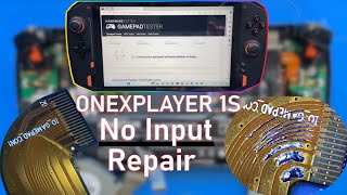 No Input ONEXPLAYER Repair [upl. by Gittel473]