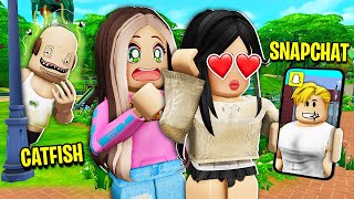 My Best Friend Was CATFISHED On SNAPCHAT Roblox [upl. by Nilyahs]