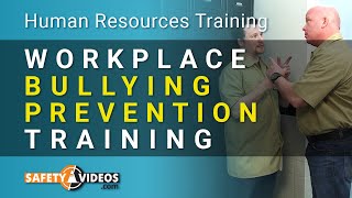 Bullying Prevention Training Video for Employees from SafetyVideoscom [upl. by Ahseket35]