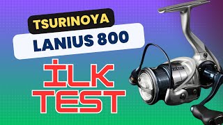 Tsurinoya Lanius 800 Testi İlk Av [upl. by Ermey]