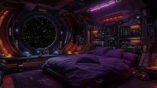 10 Hours Of SciFi Futuristic Spaceship Ambience  SciFi White Noise [upl. by Terencio]