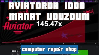 AVIATORDA 1000 MANAT UDUZDUM  COMPUTER REPAIR SHOP 2 BÖLÜM [upl. by Dniren]