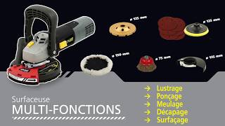 Surfaçeuse multifonctions FARTOOLS [upl. by Idurt]