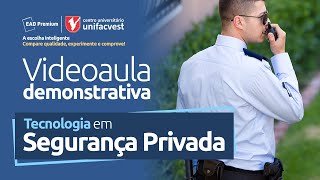 Tecnologia em Gestão de Segurança Privada  Negociação e Gestão de Conflito de Segurança [upl. by Basset]