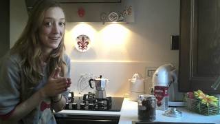 How to Make Italian Espresso In a Moka Coffee Pot [upl. by Yatnod]