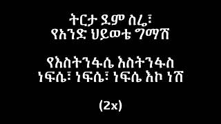 Tsehaye Yohannes Nefse Lyrics [upl. by Hospers]