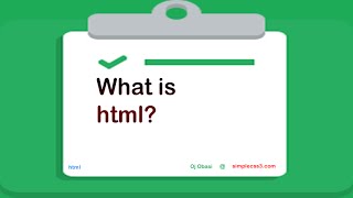 What is html [upl. by Enaasiali]