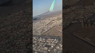 Jeddah City  Sky view  Flynas Airline  Saudi Arabia  Ashim’s Vlog [upl. by Noerb472]