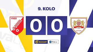 Mozzart Bet Prva liga Srbije 202425  9Kolo RADNIČKI SM – BORAC 1926 00 [upl. by Leahsim780]