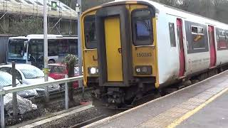 Radyr train station train going to Coryton [upl. by Eimmac]