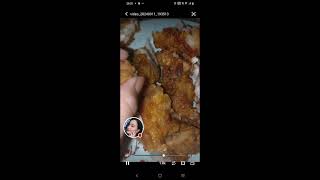 My Bhing is live Yummy Food friedchicken [upl. by Ika]