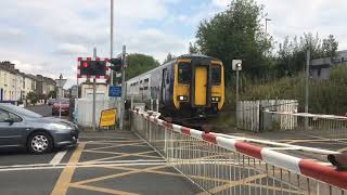 Misuse x2 at Nelson Level Crossing Lancashire [upl. by Esinaej]