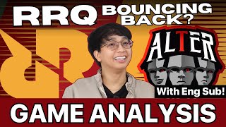 WITH ENGSUB RRQ TO PLAYOFFS  RRQ VS AE GAME ANALYSIS BY OHMYV33NUS [upl. by Alathia]