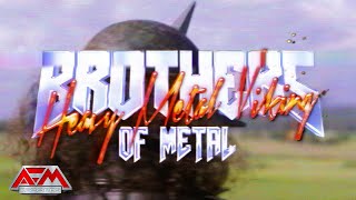 BROTHERS OF METAL  Heavy Metal Viking 2024  Official Music Video  AFM Records [upl. by Amlet]