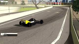 Gand Prix Evolution The 1991 F1  Detroit Street  First Fast Laps [upl. by Niwdla]