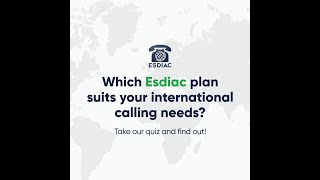 Connect with anyone anywhere Esdiac SeamlessConnectivity GlobalReachquot [upl. by Lorn766]