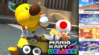 Mario Kart 8 Deluxe Wiggler Gameplay Spiny Cup 3 Stars [upl. by Razec465]