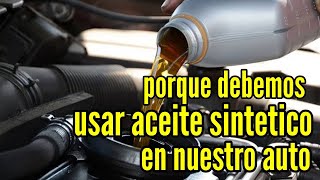 Porque Debemos Usar Aceite Sintetico  Mecánico En VIVO [upl. by Kunin]