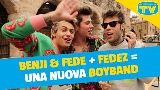 Benji amp Fede con Fedez «Facciamo una boyband insieme» [upl. by Vange]