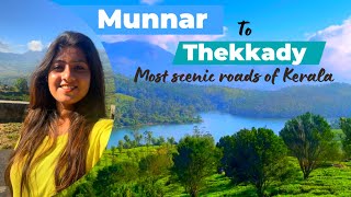 Munnar to Thekkady Road Journey By KSRTC Bus  Most Scenic Roads of Kerala  Heena Bhatia [upl. by Kcirtapnhoj195]