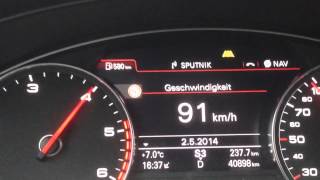 Audi A6 20 TDI Multitronic Sportmodus 0  100 kmh [upl. by Naaman853]