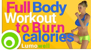 Calorie Burning Full Body Workout at Home Burn Calories Fast [upl. by Aneeb]