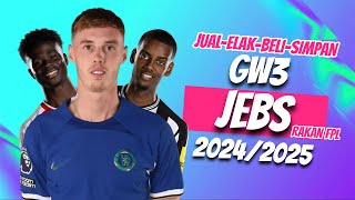 JEBS GW3  MUSIM 20242025  SAKA  PALMER  ISAK [upl. by Kenton]