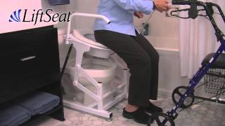 Lift Seat Powered Toilet Lifts for Home Hospital and Bariatric Patients [upl. by Cirek47]